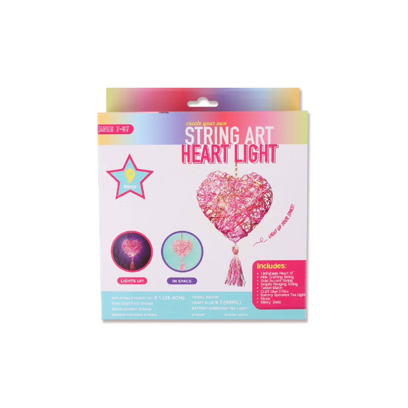 String Art Heart Light Kreatywna zabawka dla dzieci